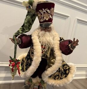 Mark Roberts African American Santa's Night Out  Limited Edition #6 of 75: READ